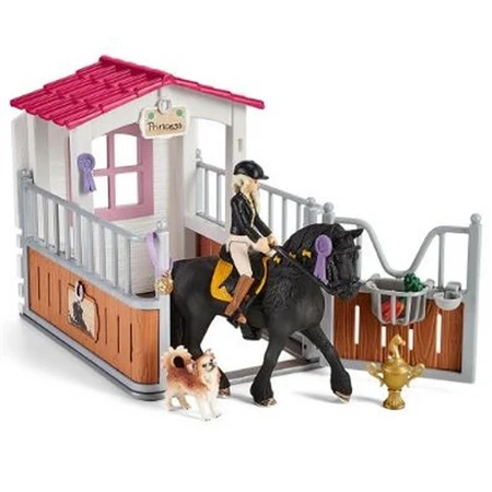 Schleich Horse Box With Horse Club Tori