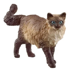 Schleich-S 13940 Farm World Animal Toy, Ragdoll Cat