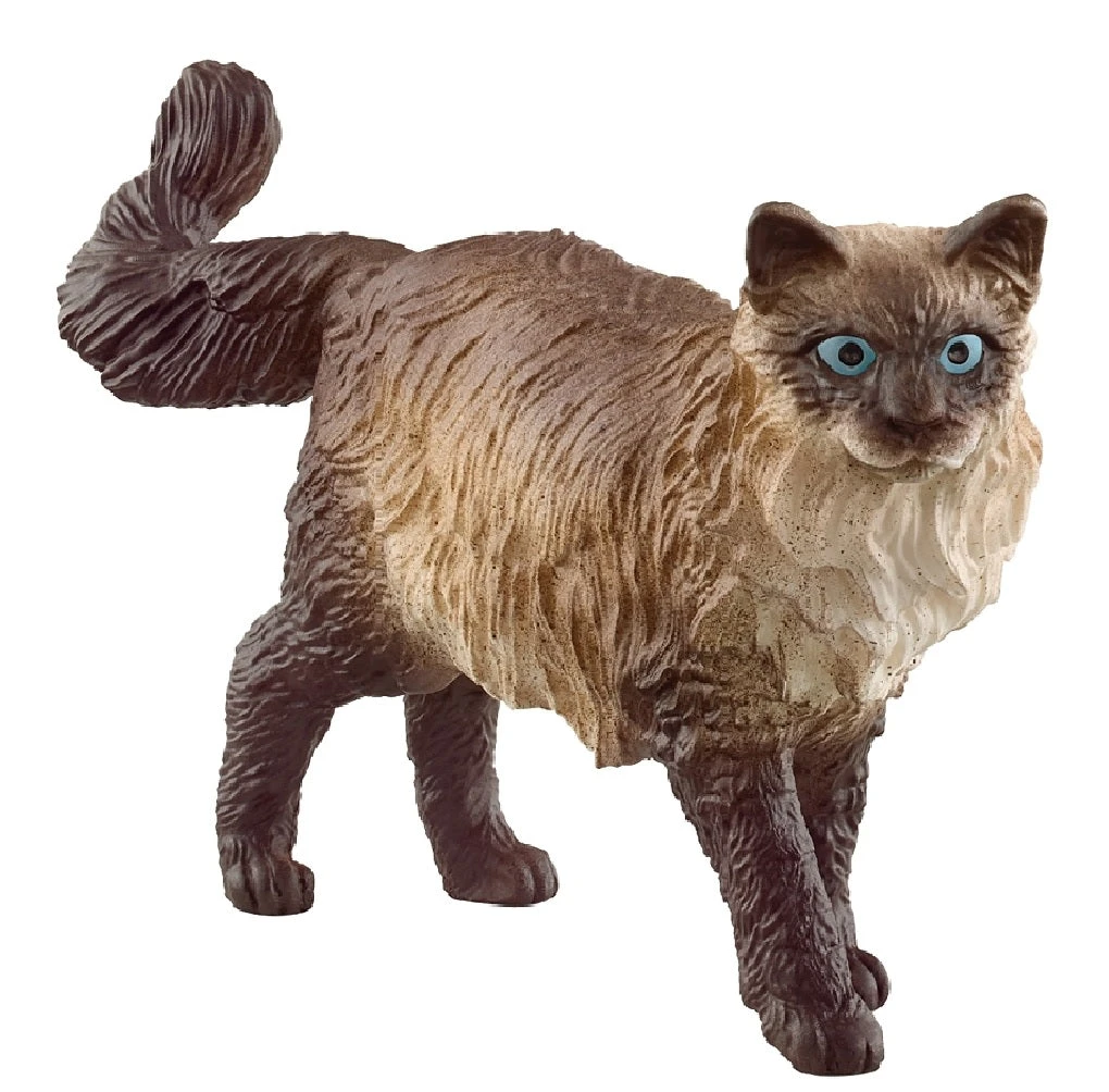 Schleich-S 13940 Farm World Animal Toy, Ragdoll Cat